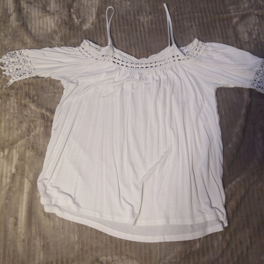 Cold shoulder blouse